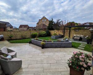 One of the many patios from In Style Landscape Design and Build Ltd